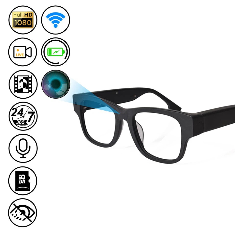 Stealth Wi-Fi Spy Glasses DVR Stealth Wi-Fi Spy Glasses DVR