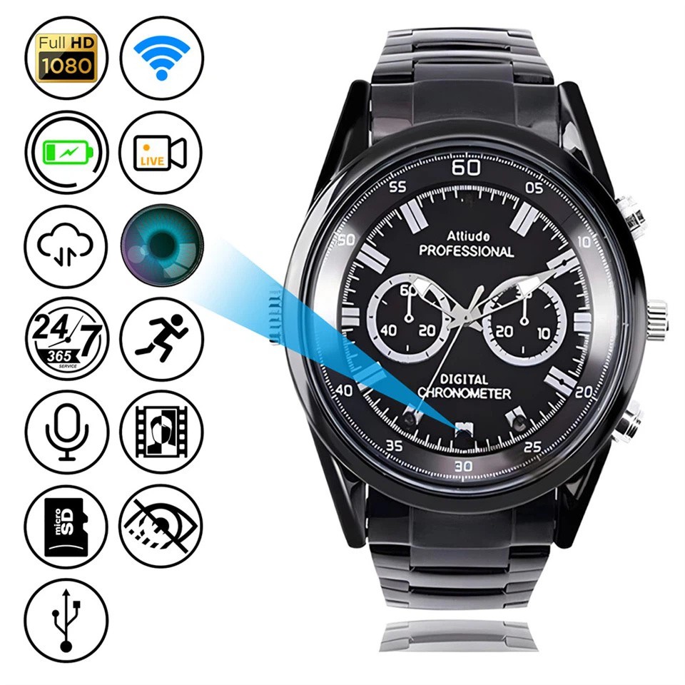 Professional Wi-Fi Watch Hidden Camera Professional Wi-Fi Watch Hidden Camera